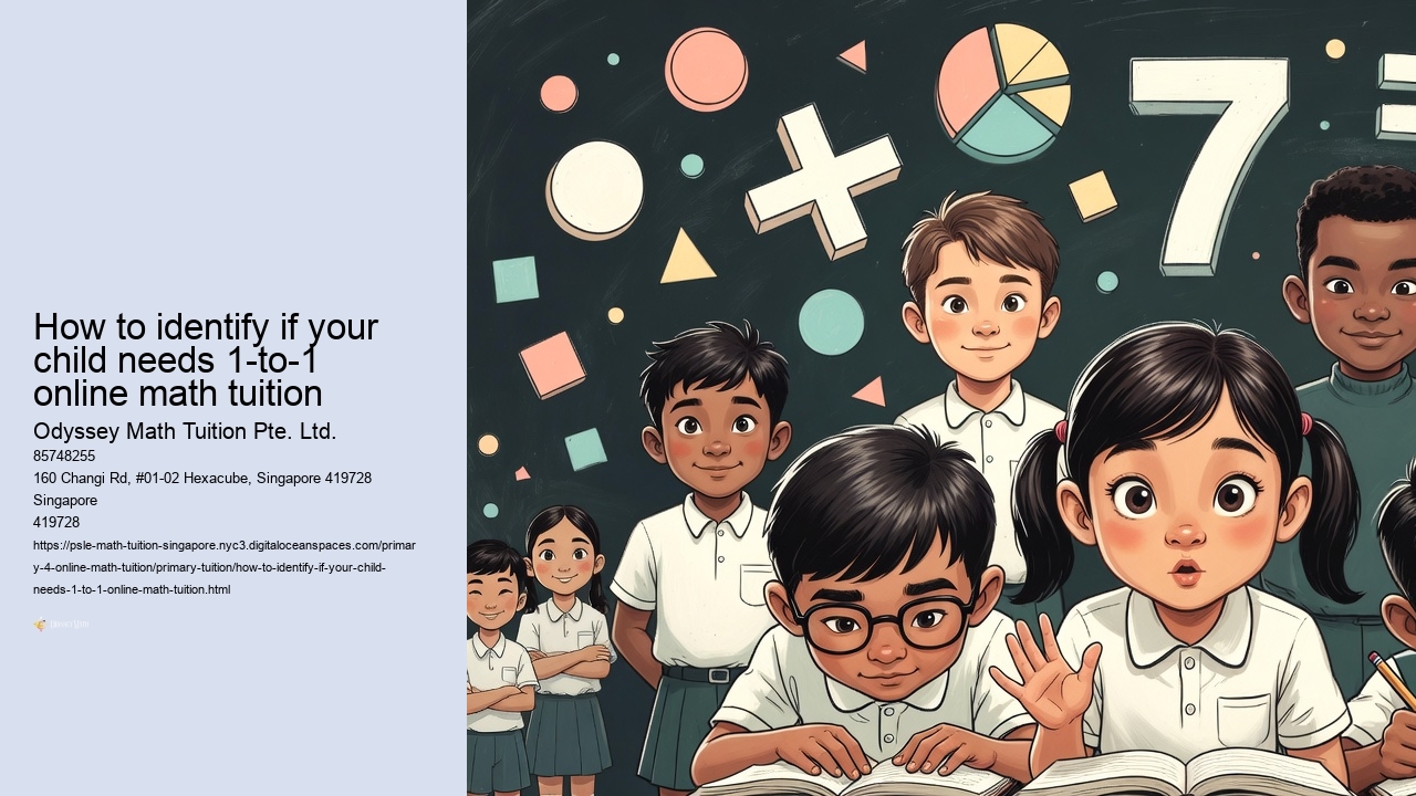 How to identify if your child needs 1-to-1 online math tuition