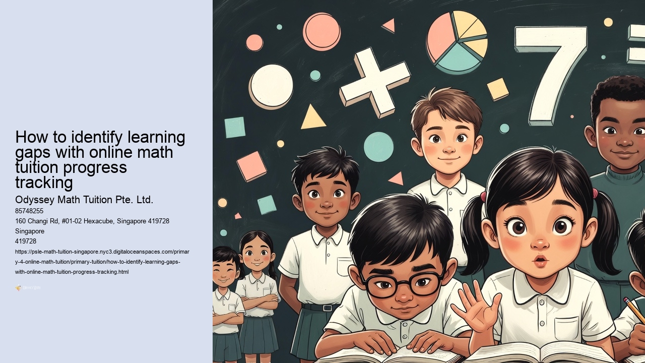 How to identify learning gaps with online math tuition progress tracking